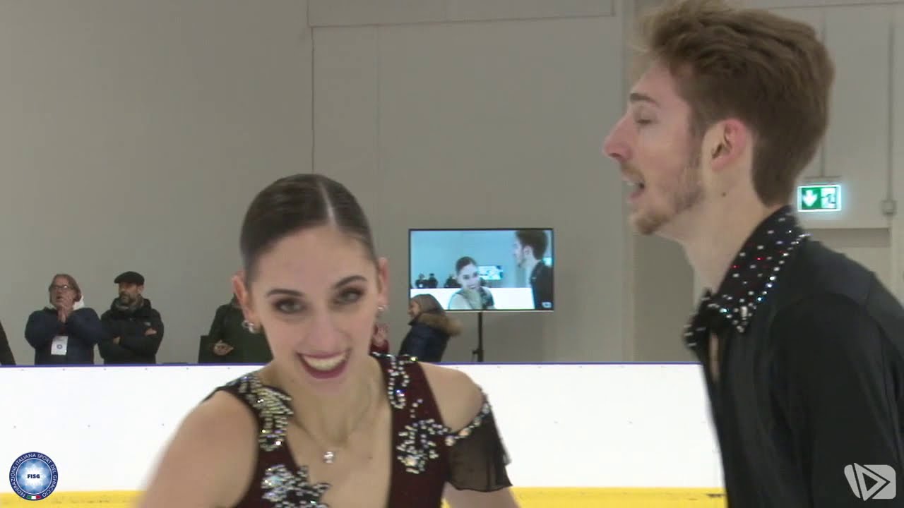 Camp. Ita. 2020: Sara CONTI - Niccolo' MACII - Pairs - Short Program