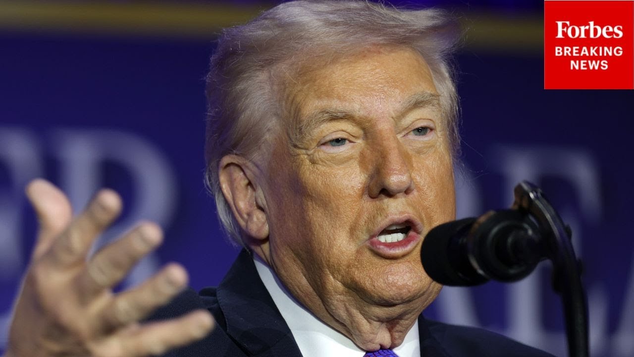BREAKING NEWS: President Trump Addresses The National Prayer Breakfast