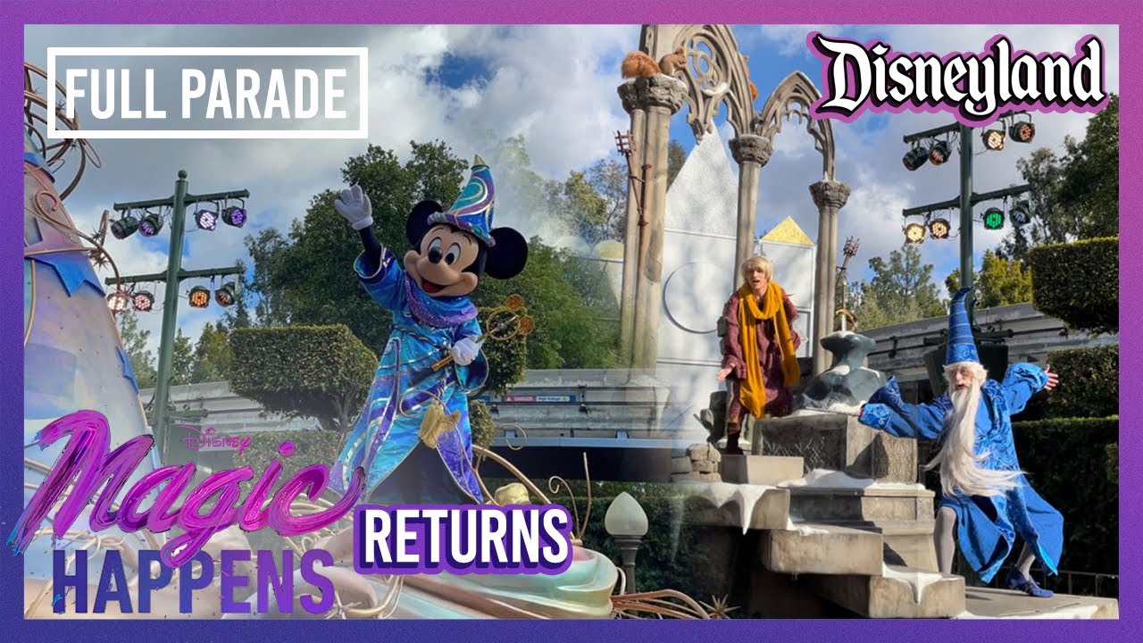 Magic Happens Parade Returns to Disneyland