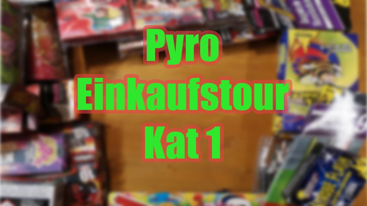 Pyro Adventskalender Kat 1 Unboxing