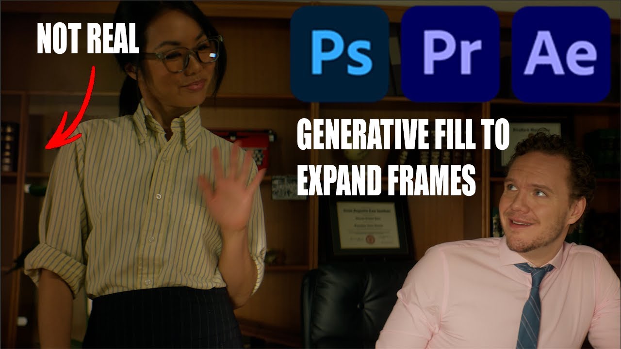 Using Generative AI to Fix a Shot in My Feature Film | Photoshop + After Effects + Premiere Tutorial