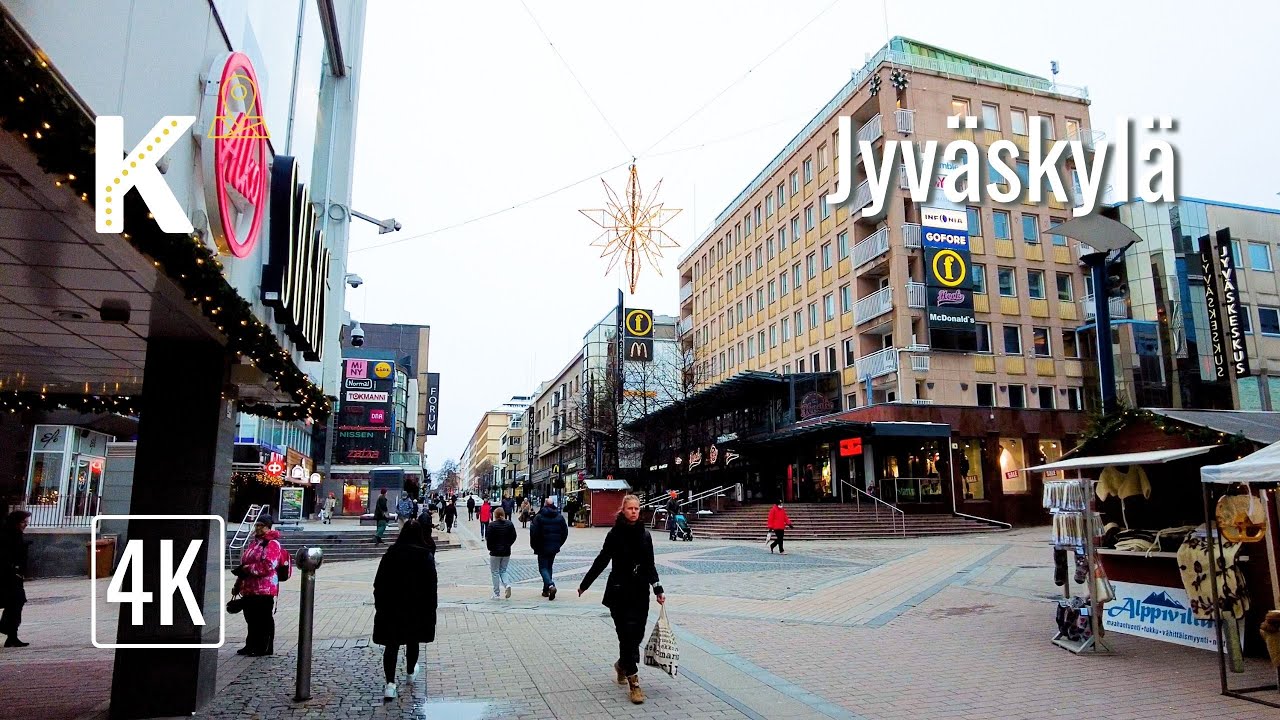Winter Walk in Jyväskylä