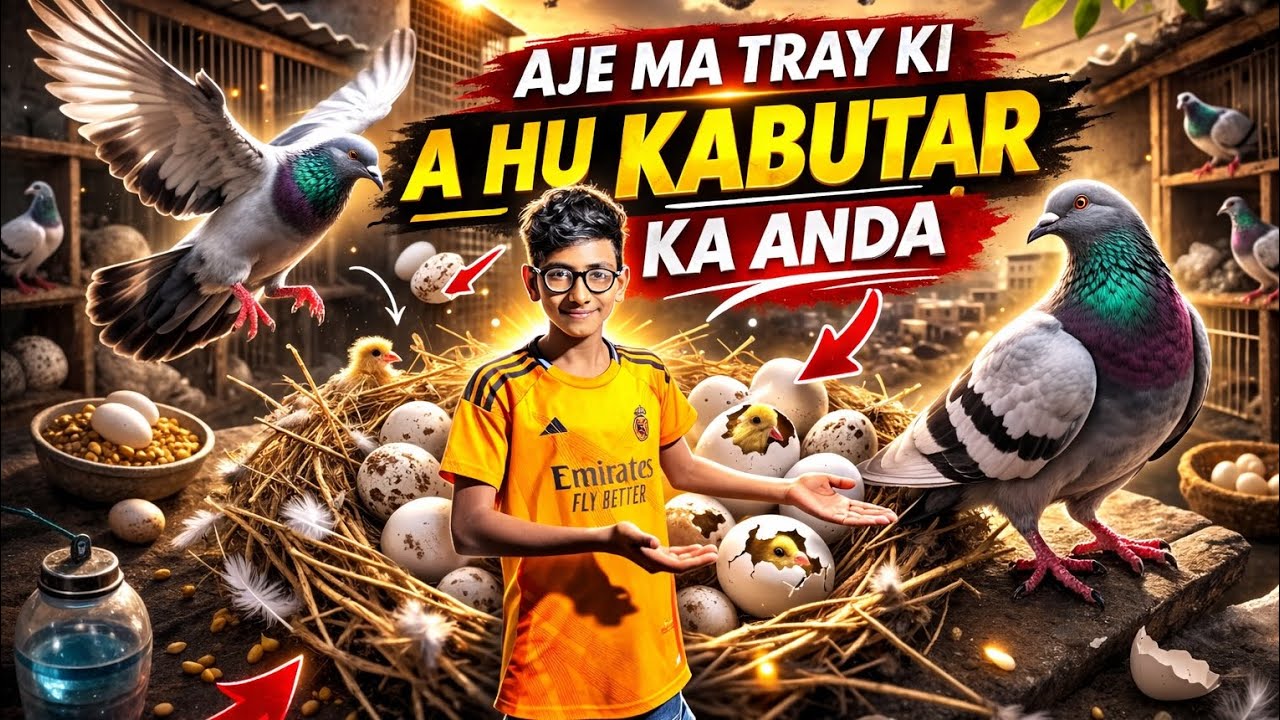 Aje ma try ki a, hu kabutar ka anda #short#