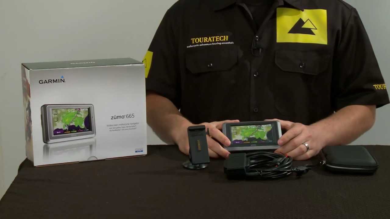 Garmin Zumo 660 & 665 Motorcycle GPS Unit Overview