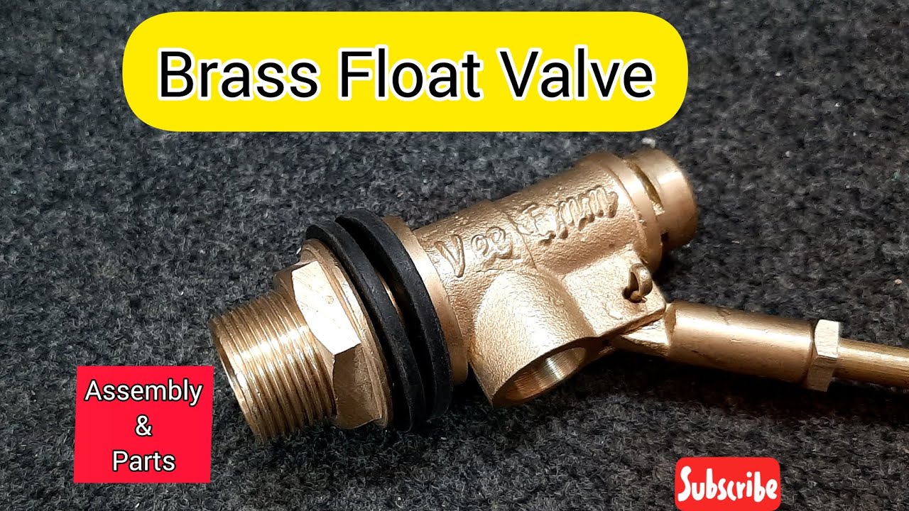 Brass Float Valve | Water Tank Float Valve | Assembly and Parts of a Float Valve | Ball Cock |
