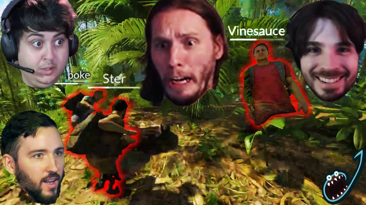 Jerma Tries to Survive 24 Hours in the Woods w/ @vinesauce @Pokelawls @ster (Green Hell Edit)