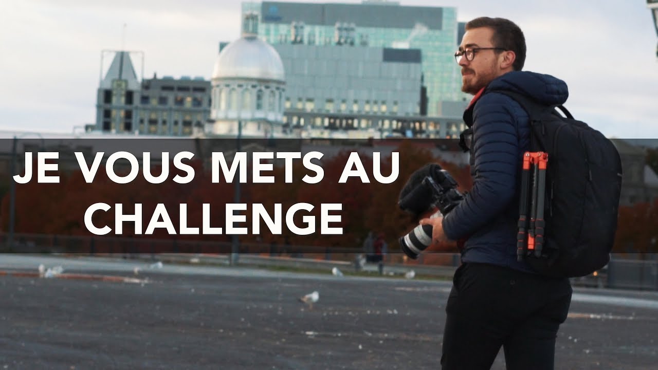 JE VOUS METS AU D&Eacute;FI !  // Challenge Montage