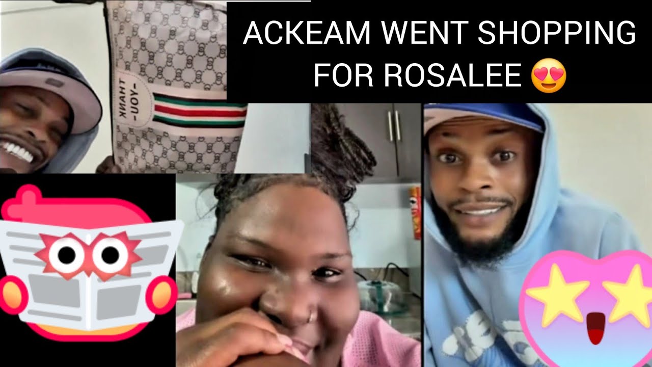 ACKEAM WENT SHOPPING FOR HIS WIFE 🛍 😍