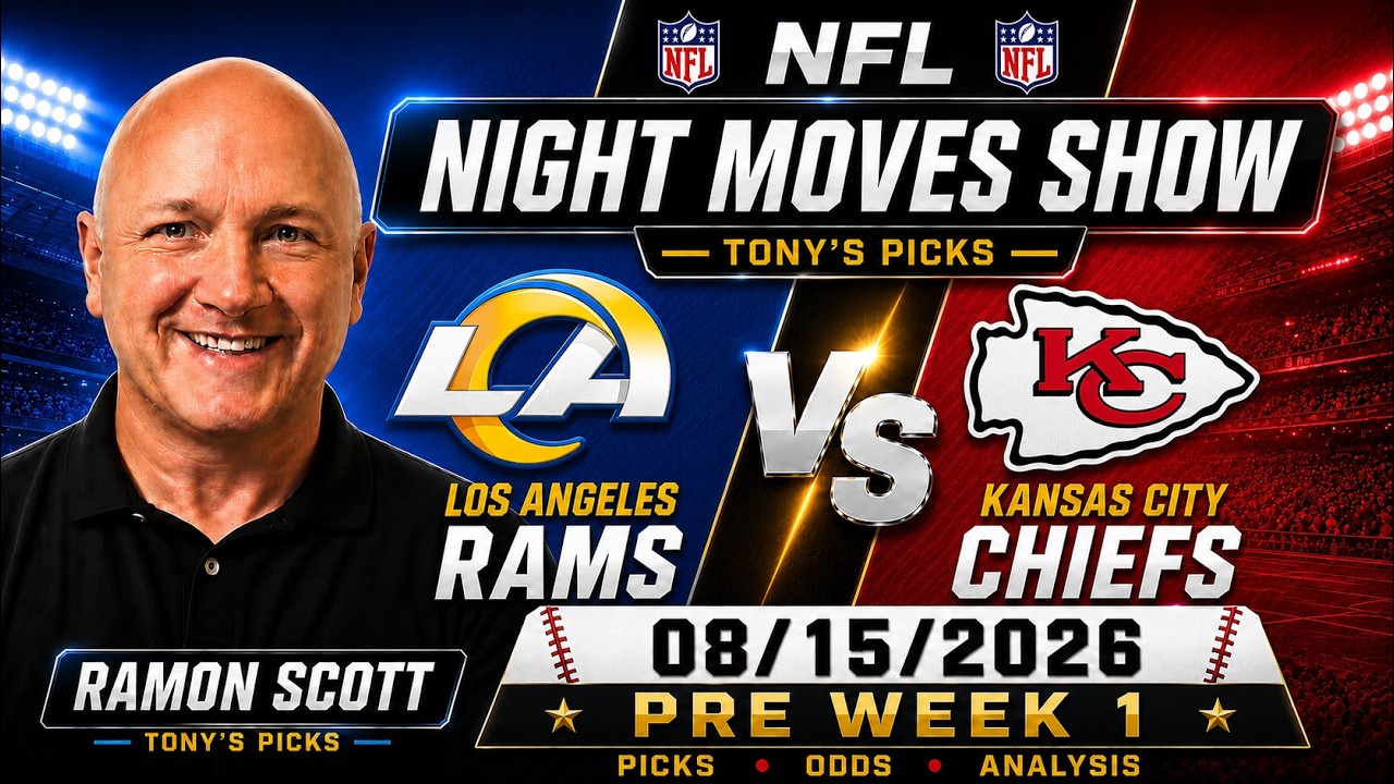 LA Rams против Kansas City Chiefs, предсезонная неделя 1 НФЛ, 15.08.26, Ночные игры