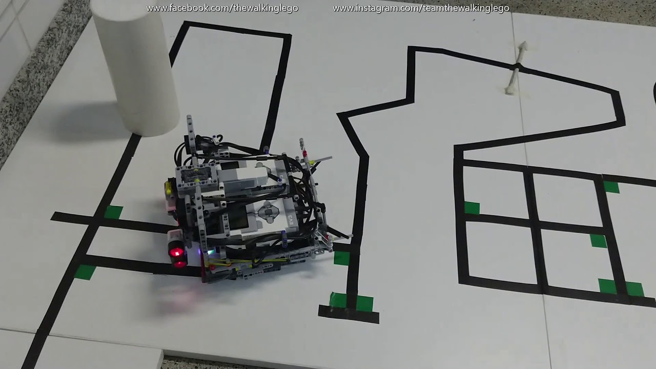 OBR 2019 LEVEL 1 (RoboCupJr) - THE WALKING LEGO