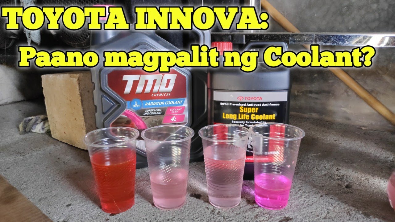 Toyota Innova Diesel AT 2009 model: Change Coolant