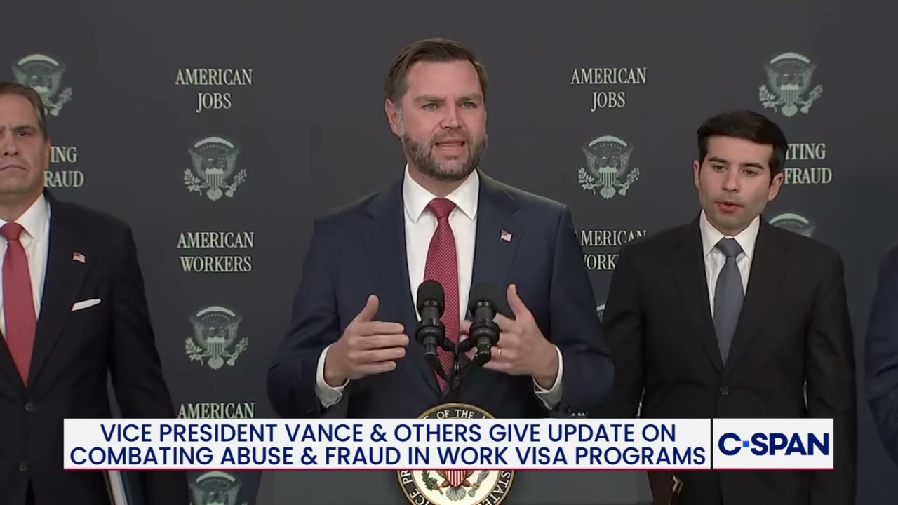 Vice President JD Vance calls for several universities to be investigated for J-1 Visa fraud