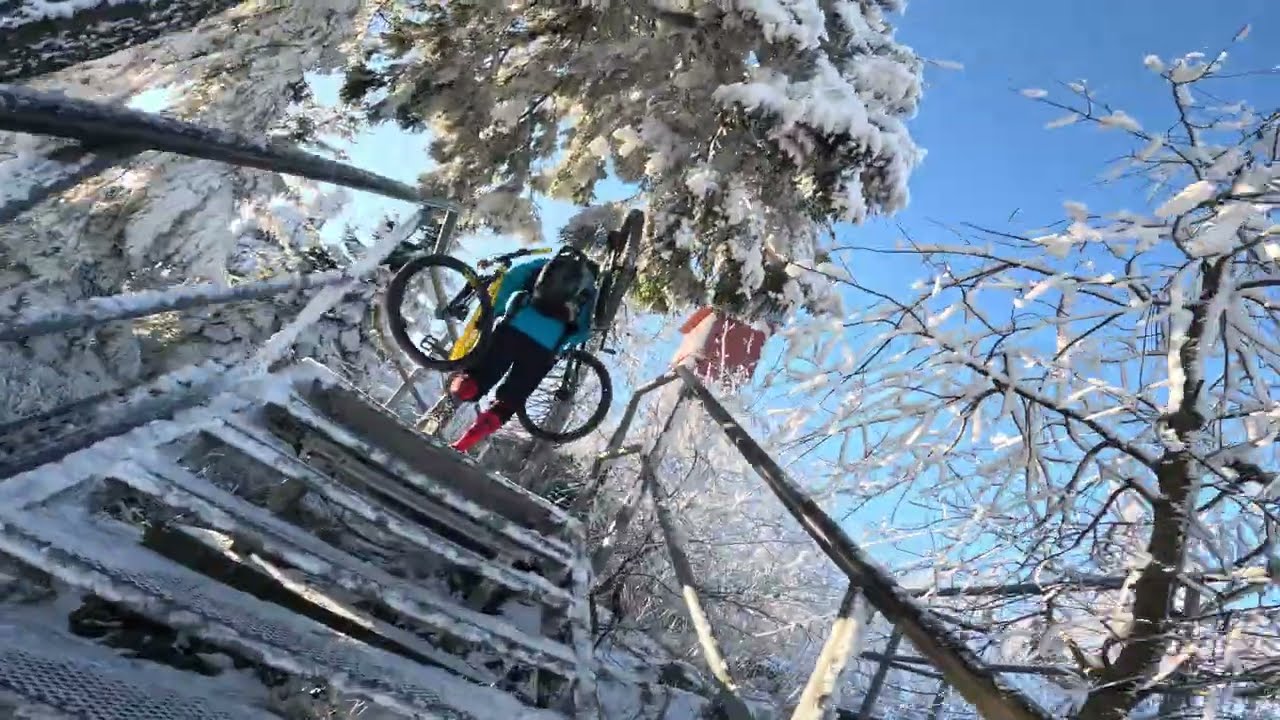 2. Weihnachtstag - BIKE - RIDE zum Wurmberg * Treppen hoch * Jumpline runter * beschneiter Hexenritt