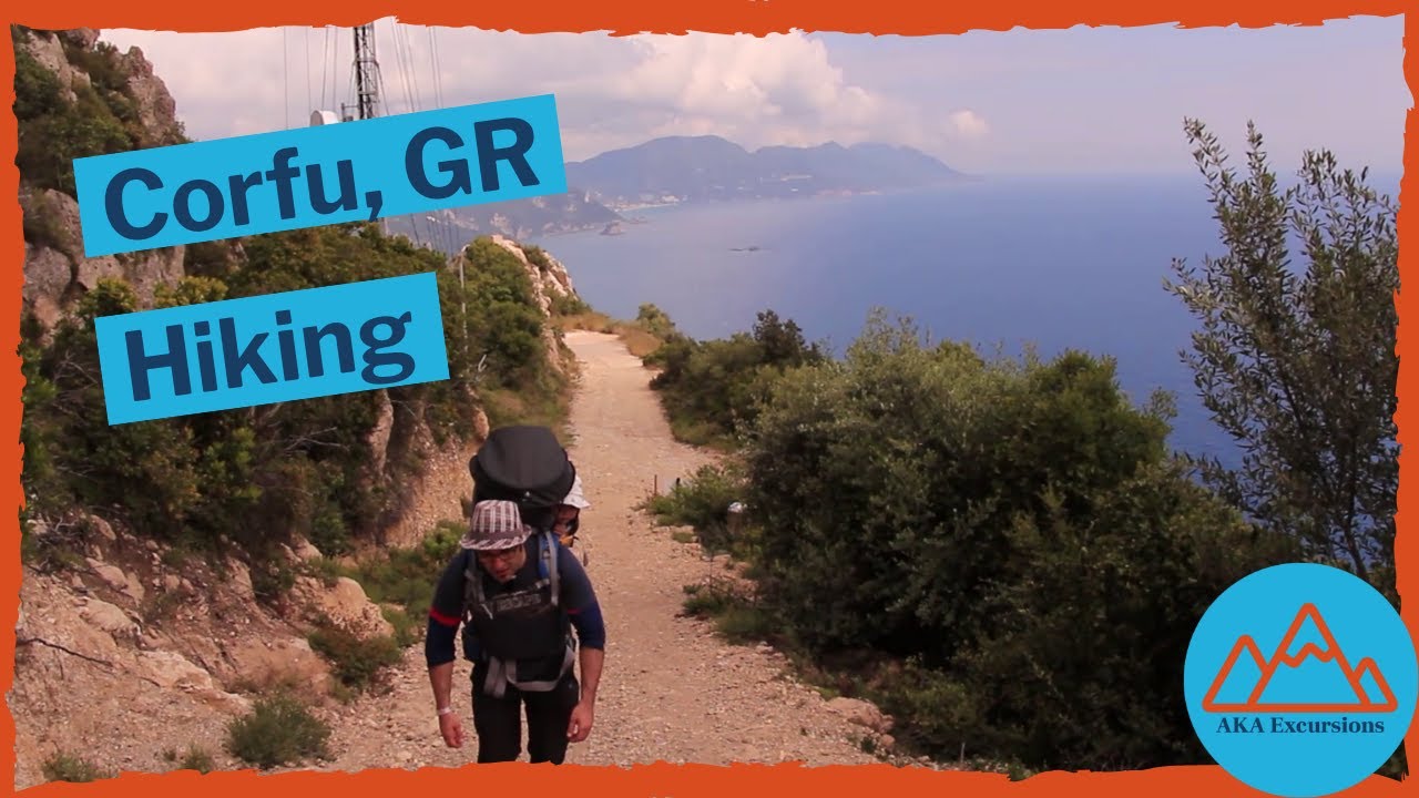 Hiking in Corfu: Agios Georgios (Greece)