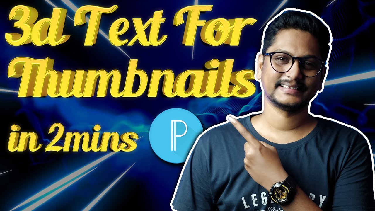 3D Text Effect In Pixellab | Pixellab 3D Text Tutorial | Android
