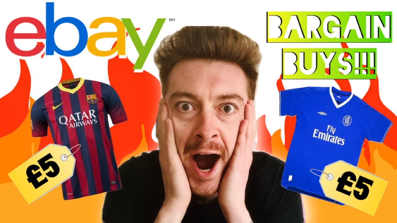 Ebay Football Shirt Bargain Buys for August: £250 PROFIT!!!