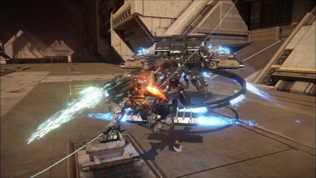 Armored Core 6 - Starter AC vs Arquebus Balteus (No Damage)