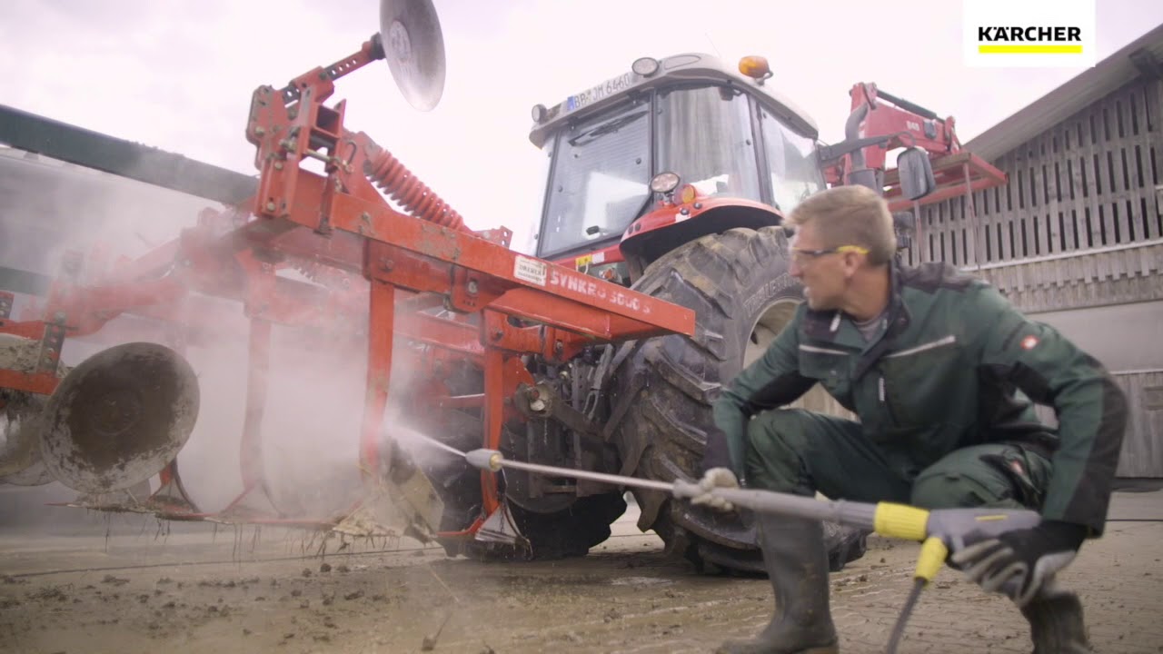 K&auml;rcher reinigingsoplossingen voor de agrarische sector