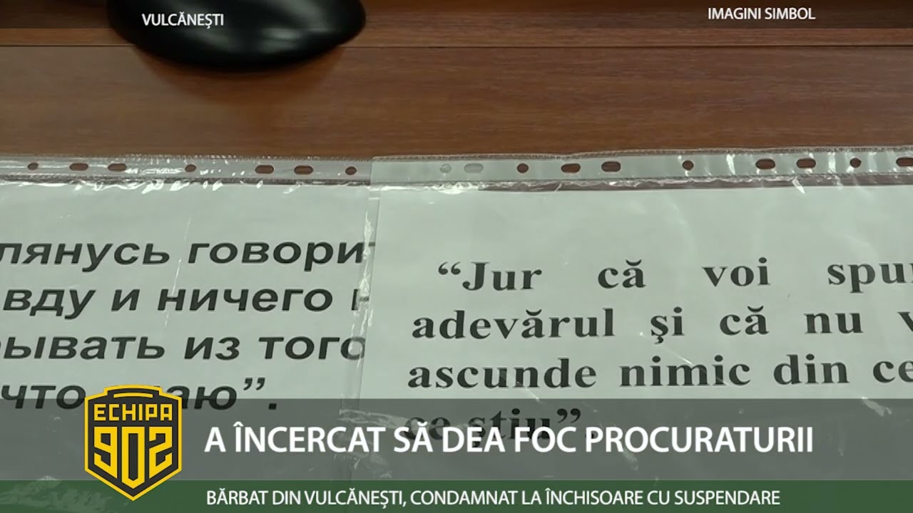 902 A &Icirc;NCERCAT SĂ DEA FOC PROCURATURII FINAL