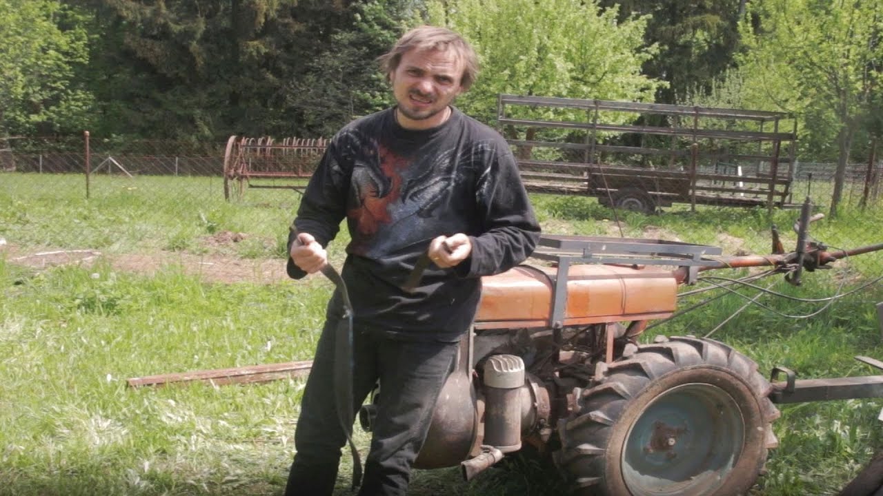 Půdní fréza PF 62 - startování krok za krokem