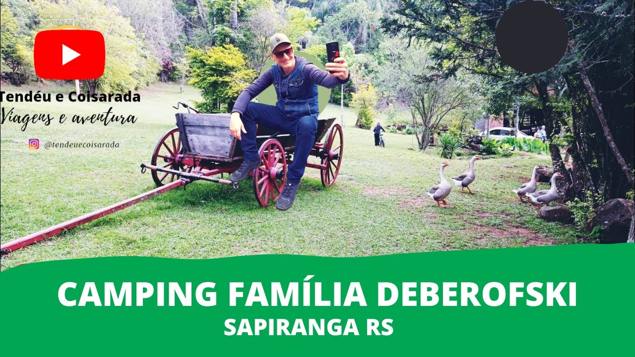 Camping família Deberofski - Sapiranga/RS - #campingrs #viajarrs #ferias