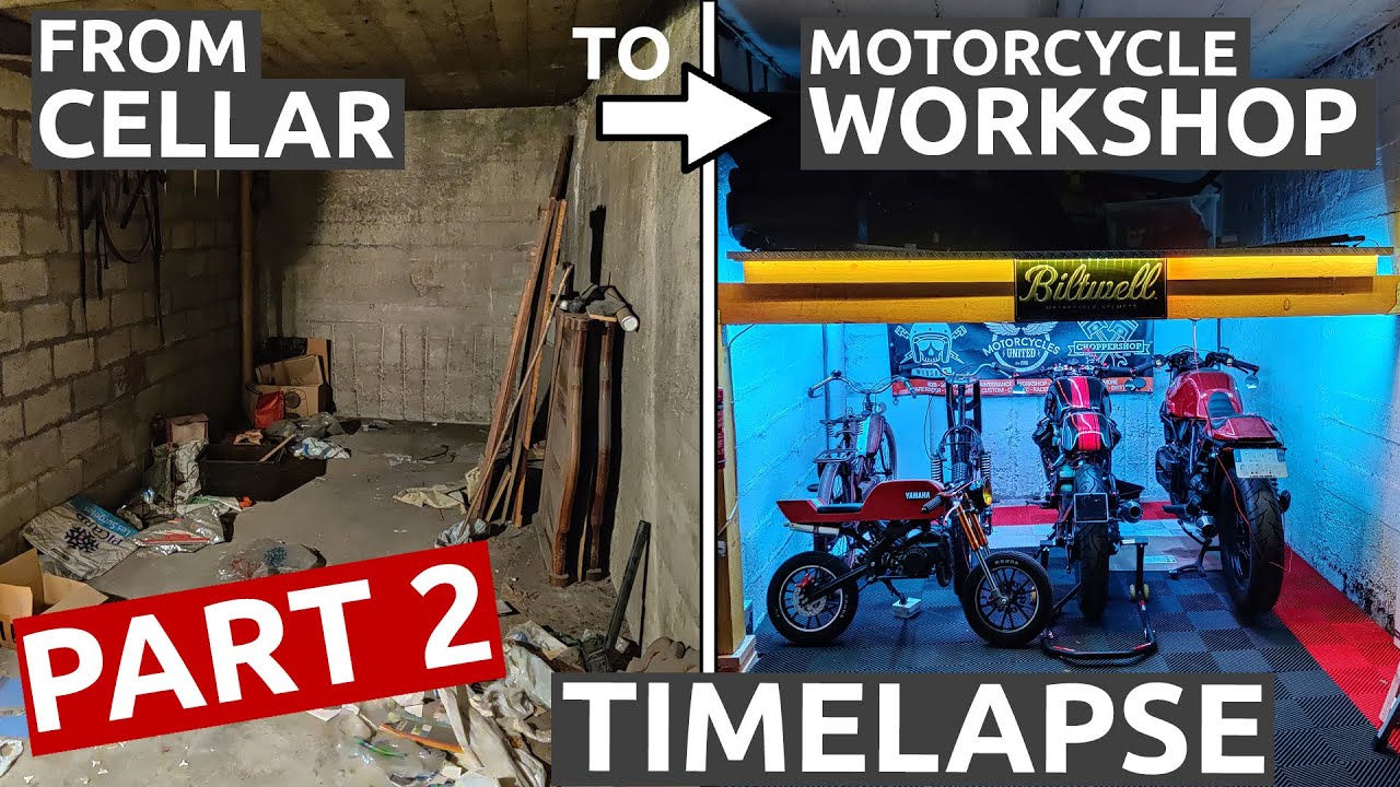 [PART 2] Transforming a cellar into a workshop - New upgrades Timelapse