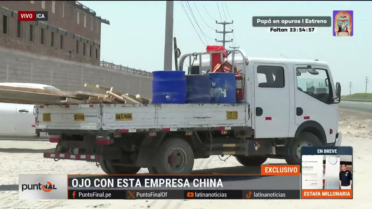 Empresa china 'Tengda' construyó planta de cerámica sin permisos y bajo denuncias de explotación