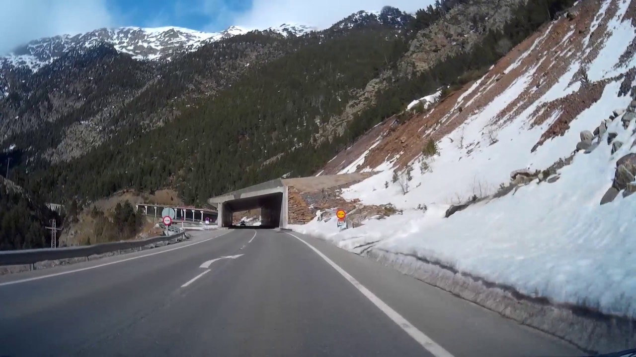 Túnel de Bielsa llegada a Francia