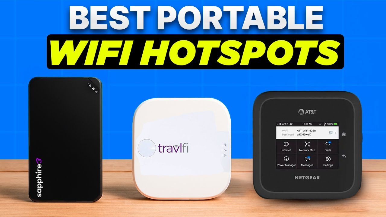 Best Portable Wi-fi Hotspots of 2025 [don’t buy one before watching this]
