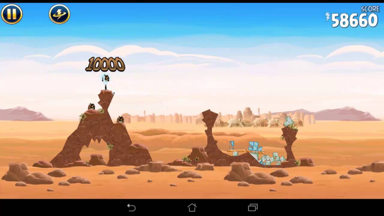 Angry Birds Star Wars Tatooine All levels