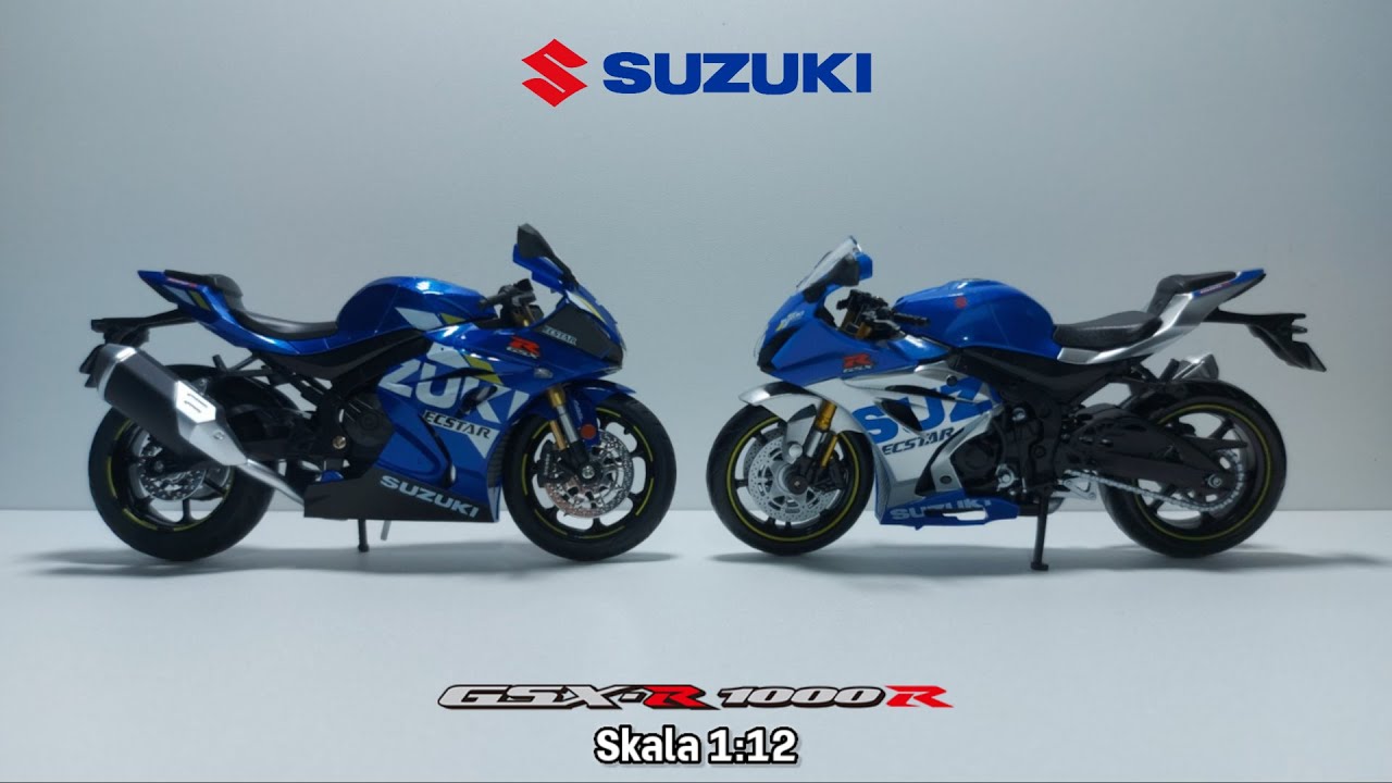 Diecast Suzuki GSX-R 1000R Skala 1:12