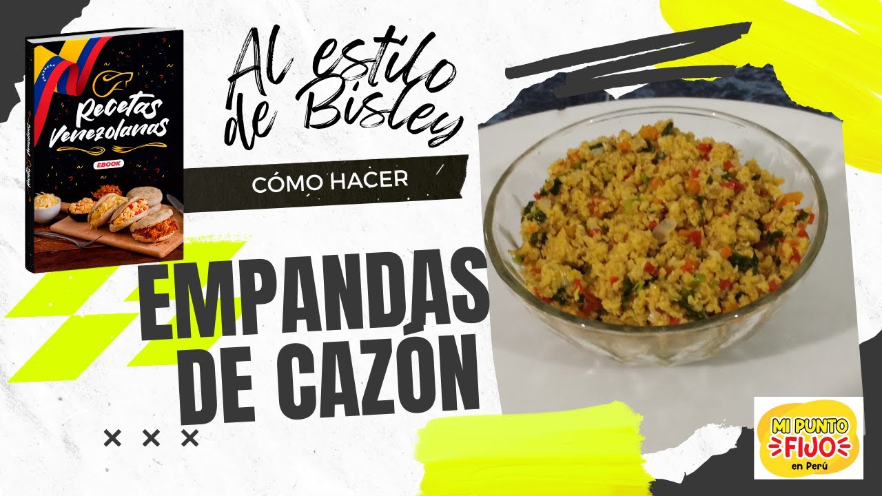 Empanadas de Cazón | Como Preparar el Cazón | Empanadas Caseras Venezolanas | Recetas Venezolanas