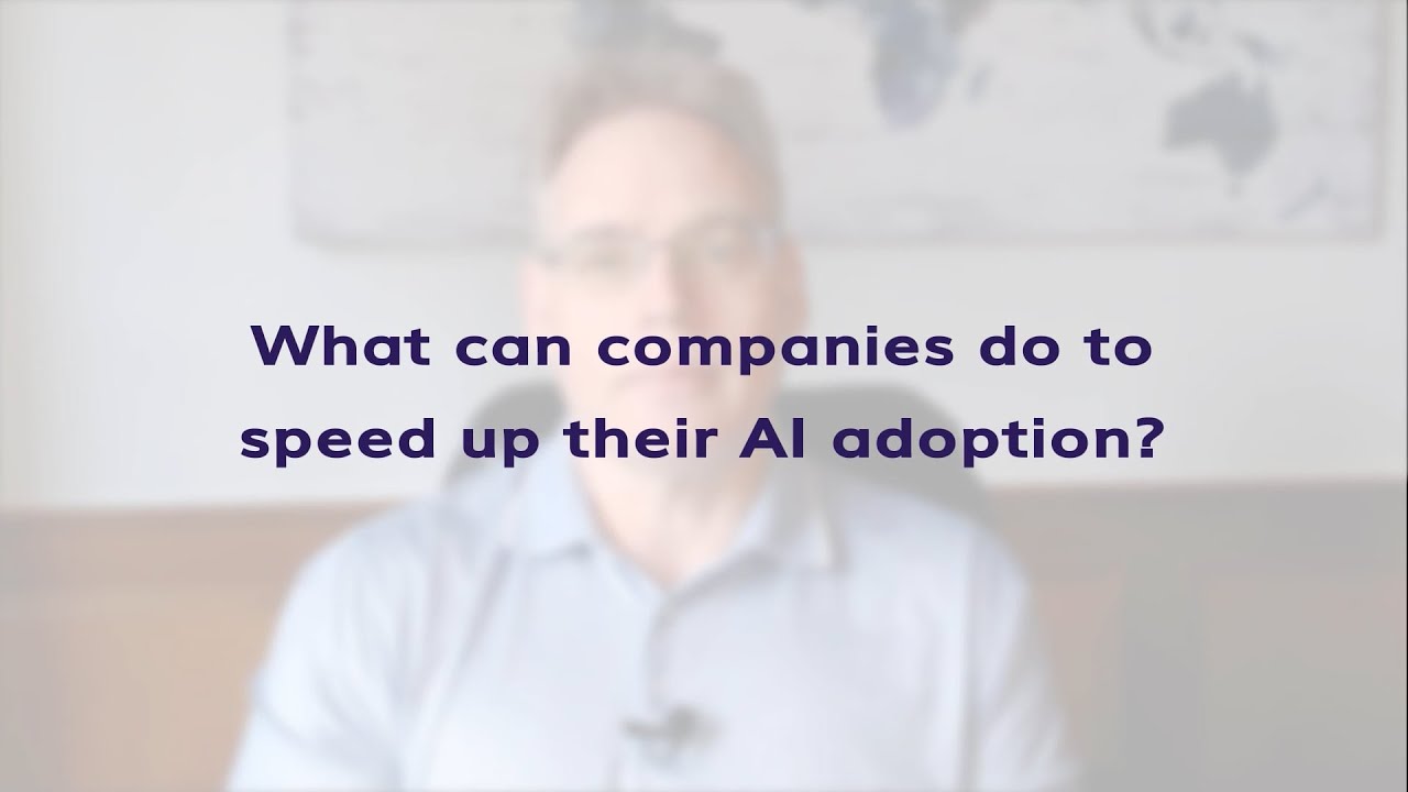 What can companies do to speed up their AI adoption?