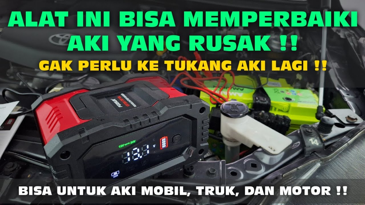 CHARGER AKI MOBIL FITUR CANGGIH BISA PERBAIKI AKI MOBIL YANG RUSAK