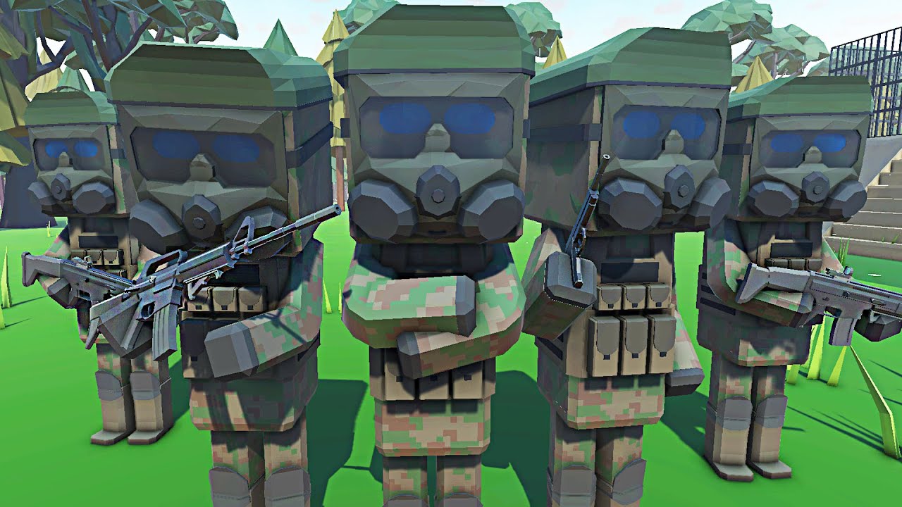 Развертывание отряда спецназа MODERN SOLDIERS в зомби-апокалипсисе...