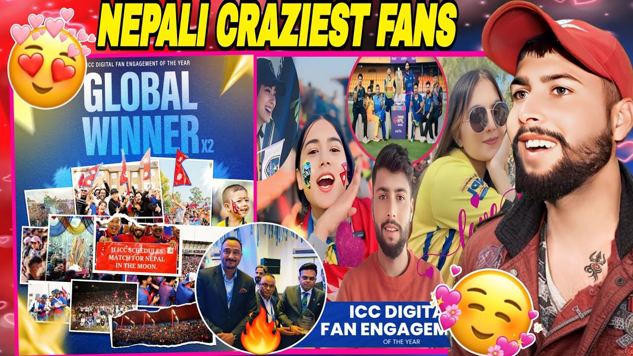 NEPALI🇳🇵 CRAZIEST FANS CRICKET #nepal  #nepalcricket #indvseng