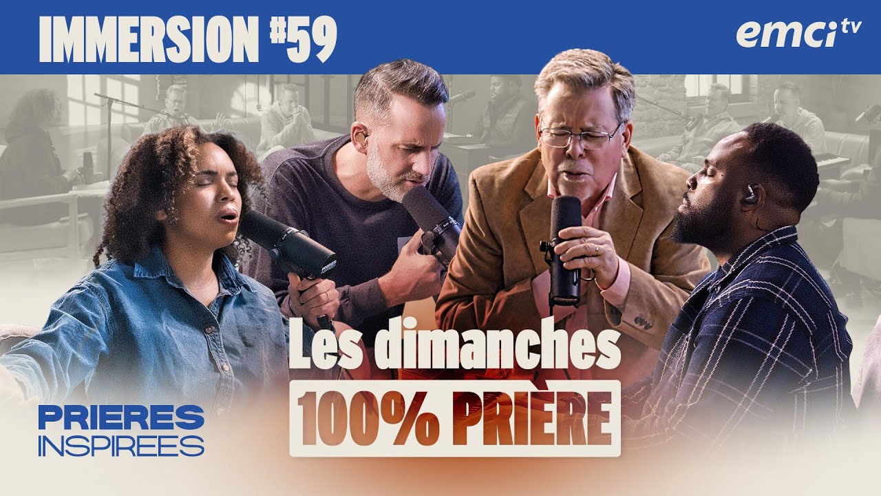 100%PRIÈRE - dimanche 18 Janvier - Prières inspirées - Pierre-Daniel Martin