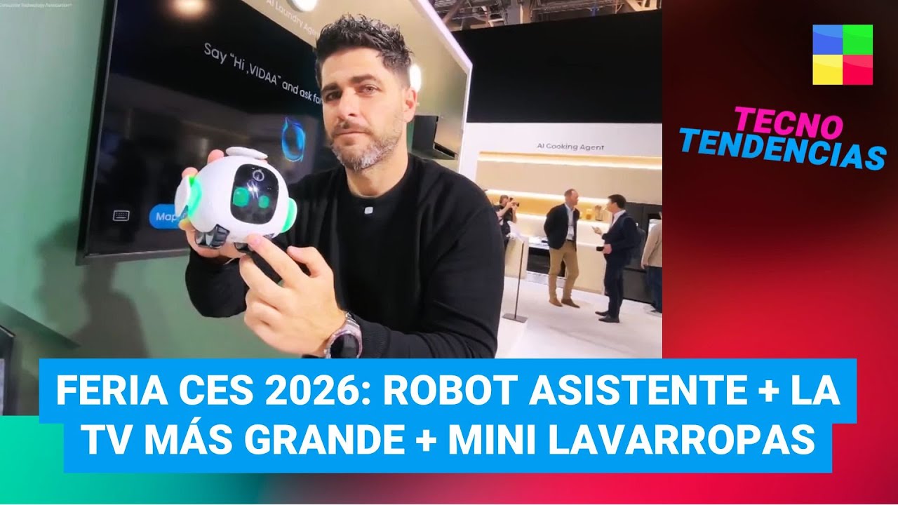 CES 2026: Robot asistente, TV gigante y tecno beauty #TecnoTendencias | Programa completo (18/01/26)