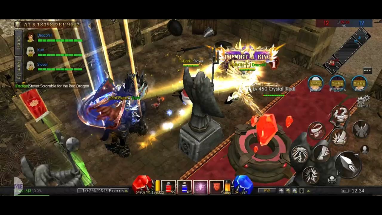 MU Immortal 3v3 PvP ⚔️