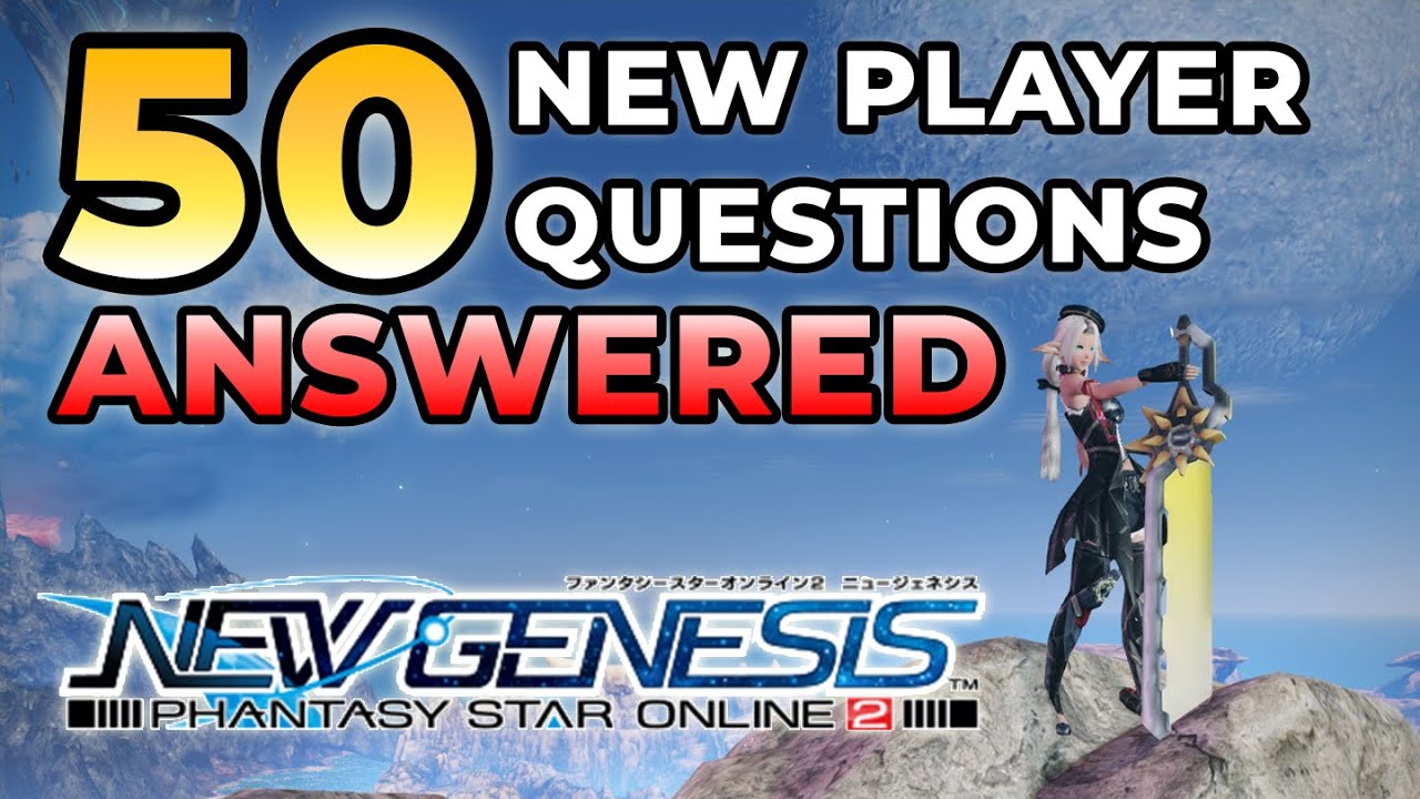 [PSO2:NGS] 50 ответов на часто задаваемые вопросы для новых игроков! | Руководство для новых игроков