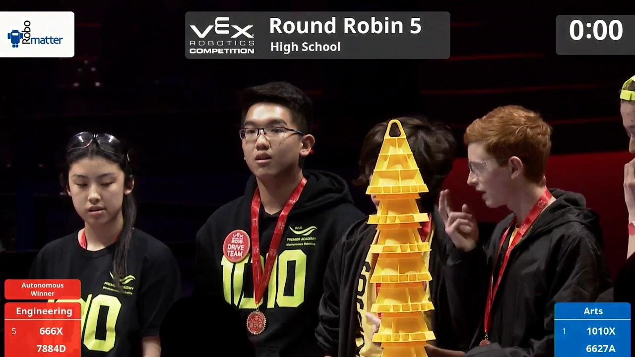 VRC-HS Finals Match 5 - 666X 7884D vs 1010X 6627A - 126 to 108