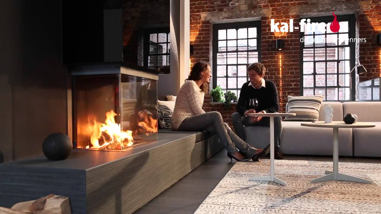 Kal-Fire Heat Pure 66 3 zijdig  houthaard