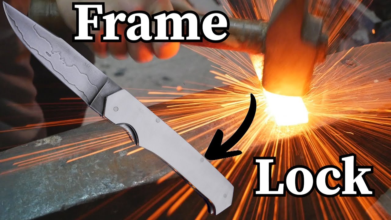 On fabrique un couteau frame lock