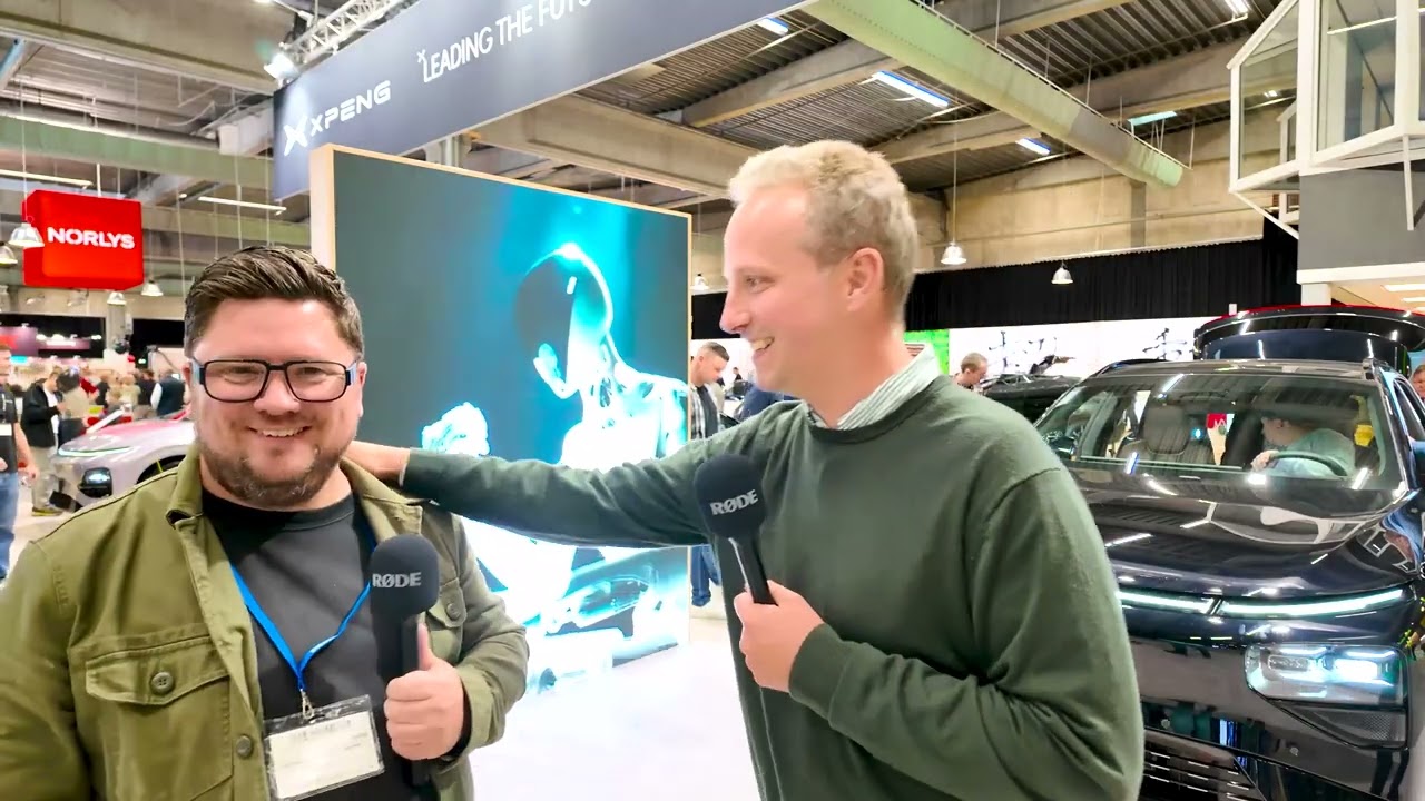 Elbilmessen 2025: Xpeng opdaterer – og Claus har testet 600 hk P7-konceptbil