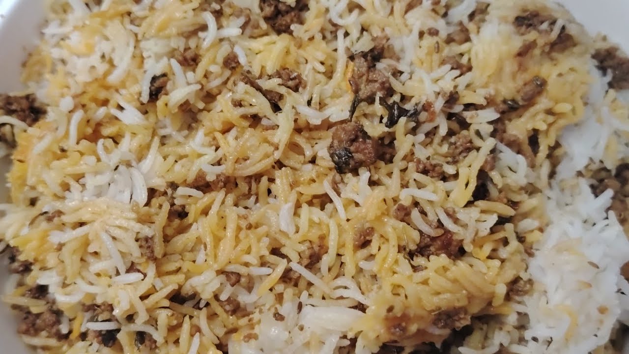 KHEEMA BIRYANI | LAZEEZ COOK BOOK 