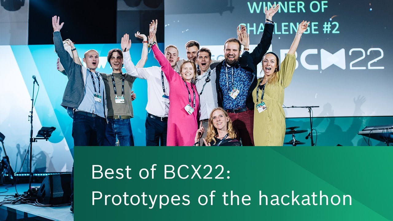Best of BCX22: Prototypes of the hackathon