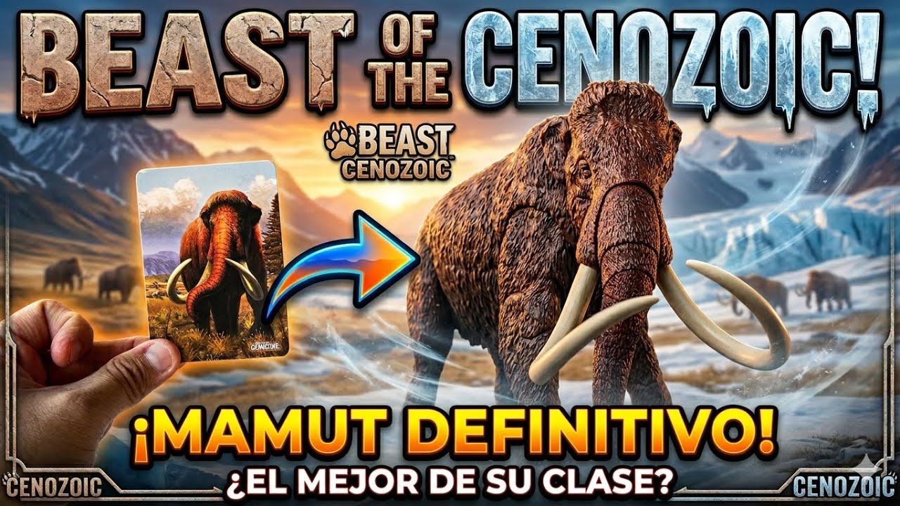 ¡EL MEJOR MAMUT JAMÁS HECHO! 🦣 Review Mammuthus - Beast of the Cenozoic( 1/18 Escala)