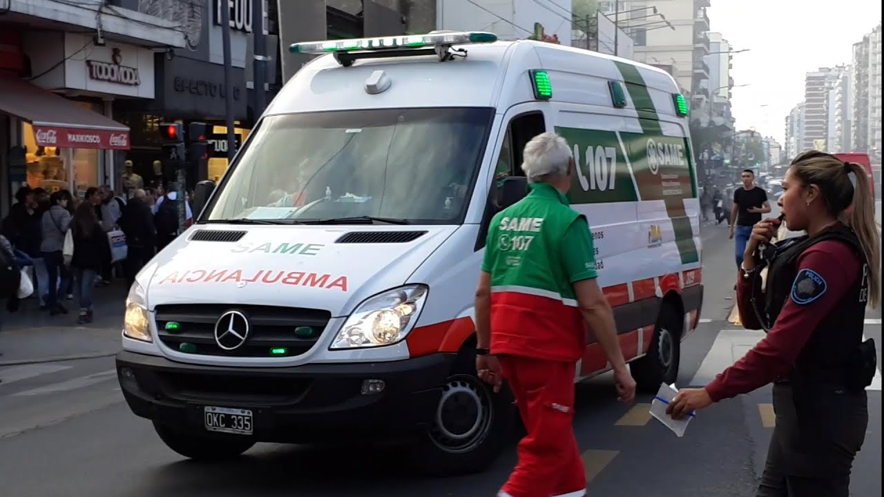 Ambulancias del SAME en Emergencia (Compilación)