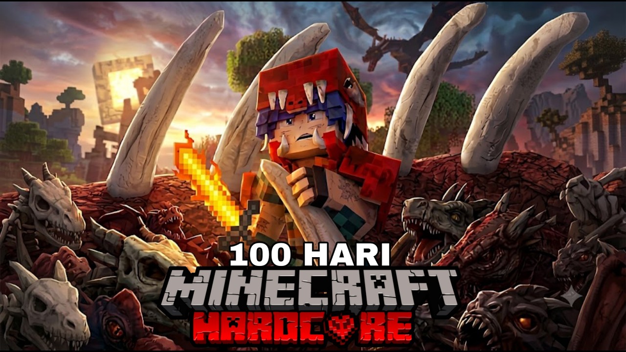 100 HARI DI MINECRAFT HARDCORE RLCRAFT