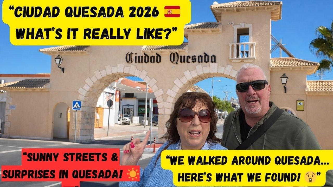 Прогулка по городу Кесада, 2026 год #quesada #travelvlog #costablanca #spain #spaintravel #vlog